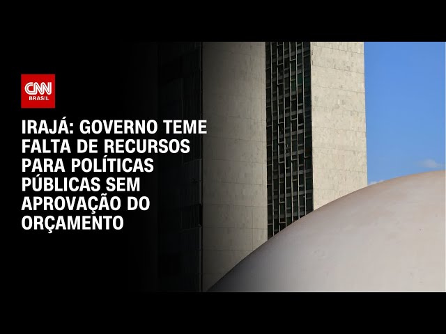 ⁣Irajá: Governo teme falta de recursos para políticas públicas sem aprovação do Orçamento | CNN ARENA