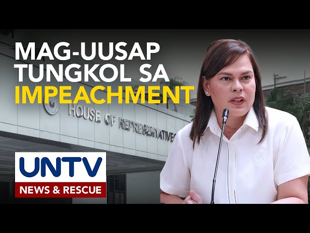 ⁣Makabayan Bloc, nagpadala ng imbitasyon sa mga naghain ng reklamong impeachment vs. VP Sara