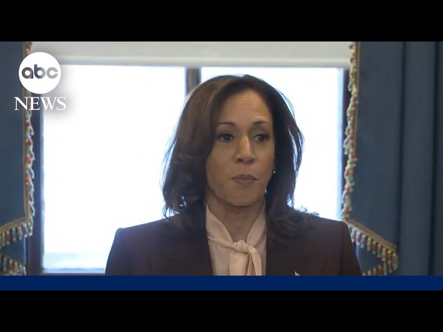 ⁣Kamala Harris certifies Trump's win in 2024 election results: 'Today, America's democ