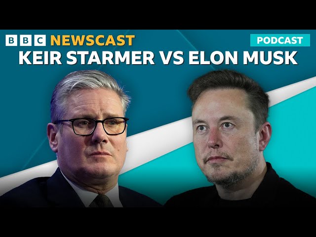 ⁣The UK Prime Minister Responds to Elon Musk's X Onslaught | BBC Newscast