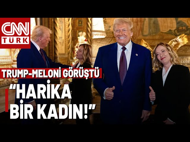 ⁣Trump, Meloni’yi Öve Öve Bitiremedi: "Her Yeri Kasıp Kavurdu!" İşte Zirvenin Perde Arkası.