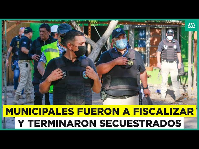 ⁣Funcionarios municipales fueron a fiscalizar y los secuestraron