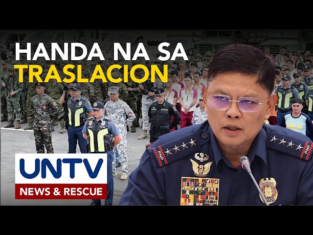 ⁣PNP, nagpakalat na ng mga pulis para sa Traslacion 2025