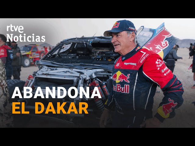 ⁣DAKAR 2025: CARLOS SAINZ y LUCAS CRUZ dicen ADIÓS tras la etapa maratón de 48 HORAS I RTVE Noticias