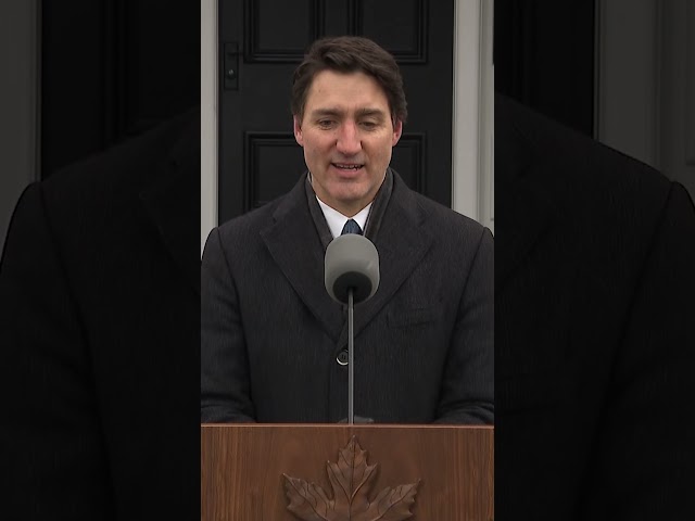 ⁣Trudeau comments on Freeland's resignation