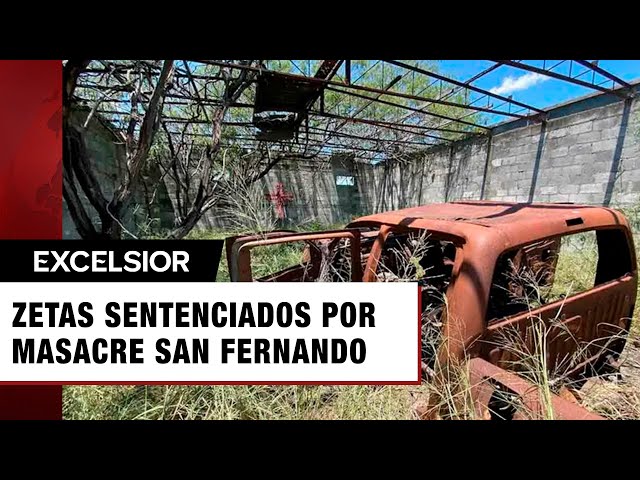 ⁣Sentencian a 82 años de prisión a tres 'Zetas' por masacre en San Fernando