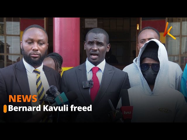 ⁣Bernard Kavuli, one of the six Kenyans abducted released