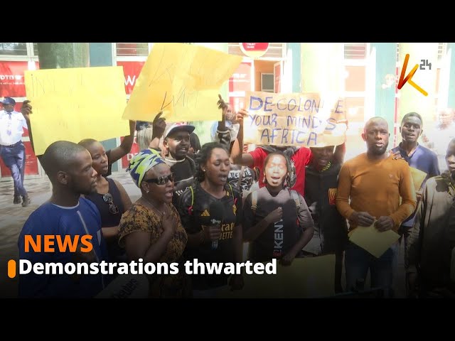 ⁣Planned Monday demonstrations fail to kick off