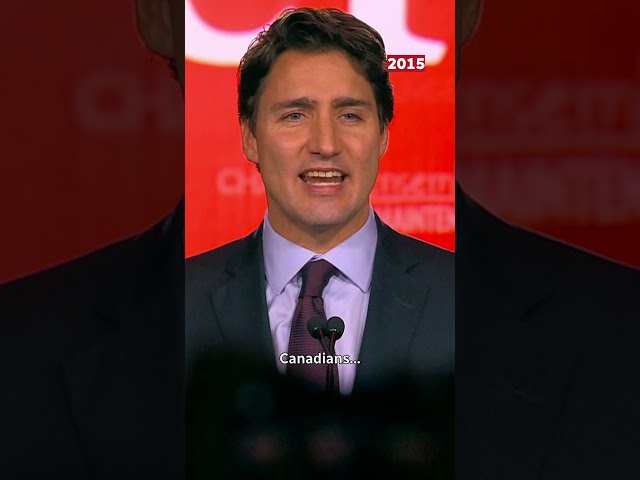 ⁣Throwback: Trudeau’s ‘sunny ways’ election night speech