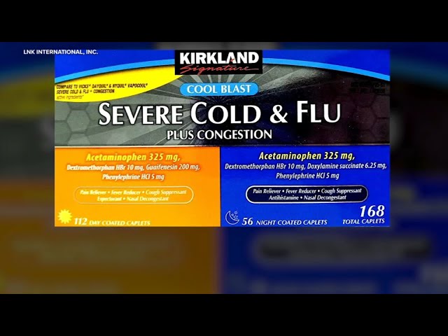 ⁣Costco recalls Kirkland Signature brand cold and flu medicine for possible contamination