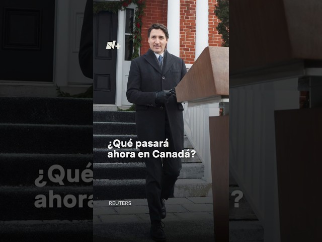 ⁣¿Qué sigue para Canadá luego de la renuncia de Trudeau? - N+ #Shorts