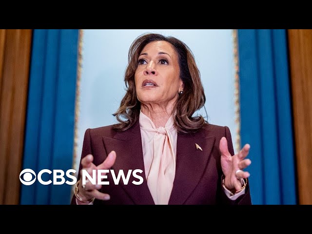 ⁣Harris on certifying the 2024 election results