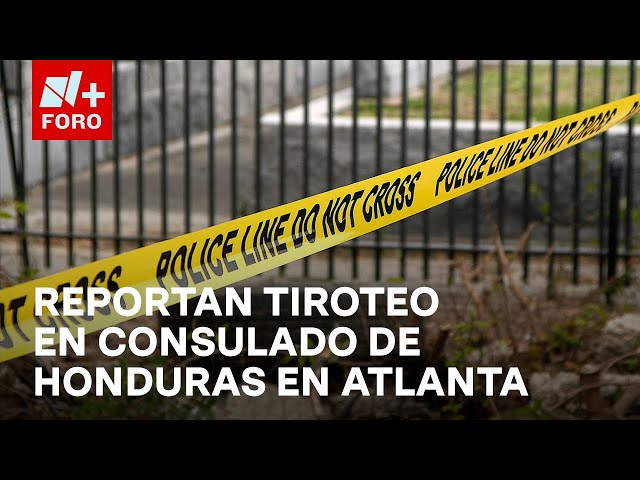 ⁣Tiroteo en inmediaciones del Consulado de Honduras en Atlanta - A Las Tres