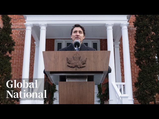 ⁣Global National: Jan. 6, 2025 | Trudeau to step down as PM, Liberal leader