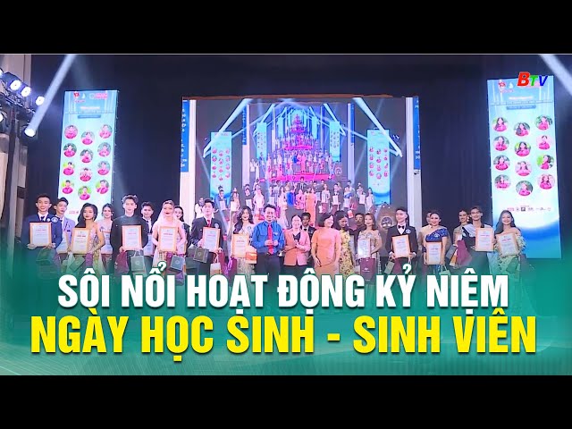 ⁣Sôi nổi hoạt động kỷ niệm ngày học sinh - sinh viên