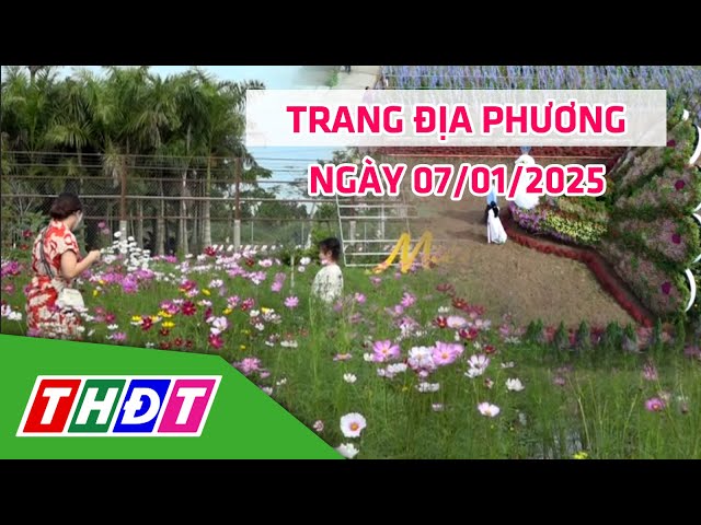 ⁣Trang địa phương | 07/01/2025 | TP.Sa Đéc - Các điểm du lịch chuẩn bị đón khách tham quan | THDT