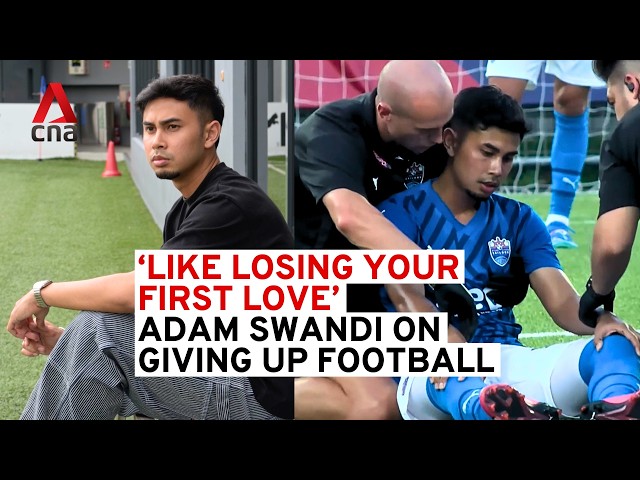 ⁣Adam Swandi on how being forced to give up football is like 'losing your first love'