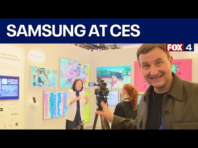 ⁣First look at Samsung's new tech at CES 2025