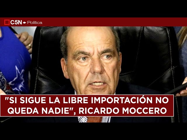 ⁣"Si SIGUE la LIBRE IMPORTACIÓN no QUEDA NADIE", RICARDO MOCCERO, Intendente de CORONEL SUÁ