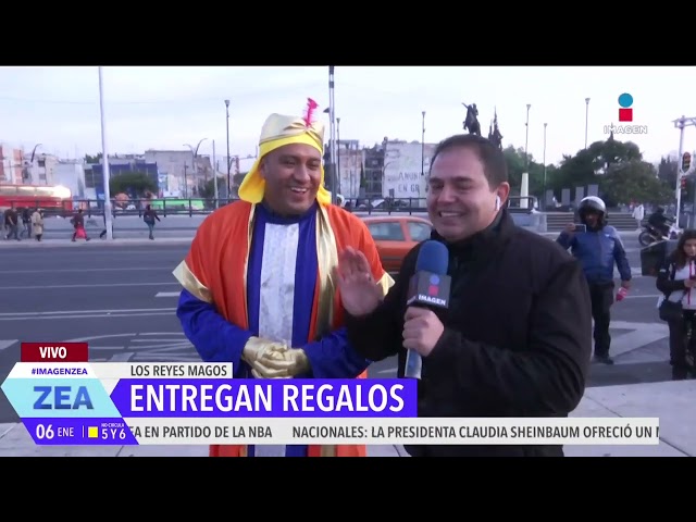 ⁣Elementos de la SSC CDMX ayudan a los Reyes Magos | Noticias con Francisco Zea