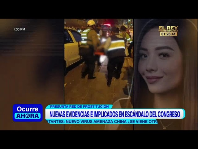 ⁣Congreso: Nuevas evidencias e implicados en escándalo por presunta red de prostitución