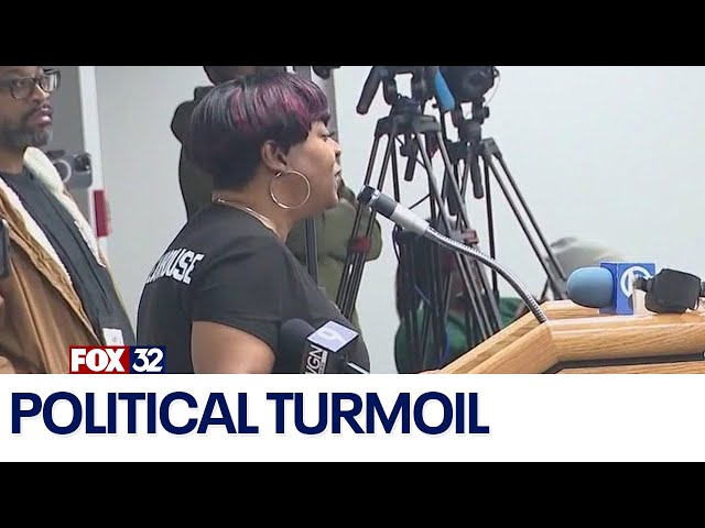 ⁣Political turmoil continues in Thornton Township after Tiffany Henyard skips meeting