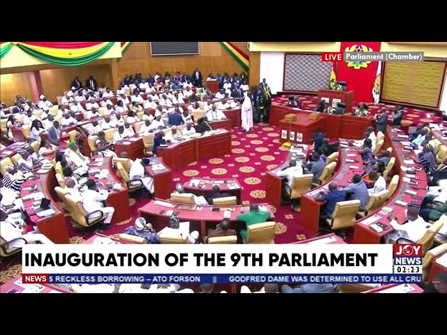 ⁣Bernard Ahiafor elected First Deputy Speaker. #8thto9thParliament