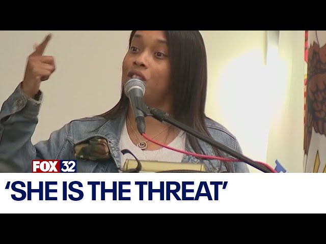 ⁣'She is the threat': Dolton meeting gets heated as Tiffany Henyard misses meeting