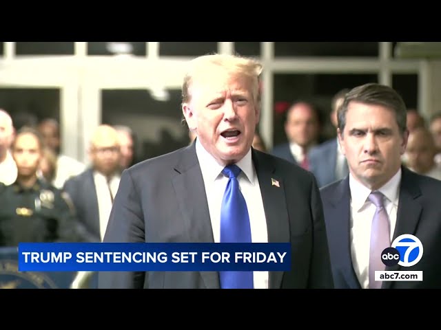 ⁣New York judge denies Donald Trump's request to halt sentencing in criminal hush money case