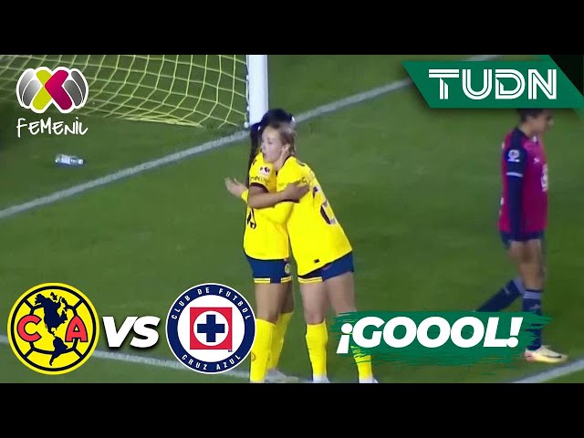 ⁣¡Doblete! Camberos marca y REMONTA | América 2-1 Cruz Azul | Liga MX Femenil - J1 CL2025 | TUDN