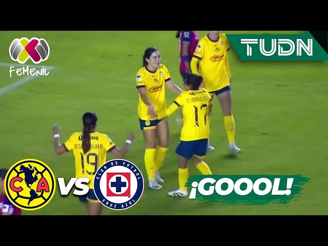 ⁣¡El empate! Camberos define el 1-1 | América 1-1 Cruz Azul | Liga MX Femenil - J1 CL2025 | TUDN