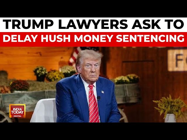 ⁣Donald Trump's Lawyers Seek Delay in Hush Money Sentencing as He Prepares for Presidency | US N