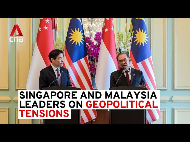 ⁣How Singapore and Malaysia plan to bolster economic resilience amid global uncertainty