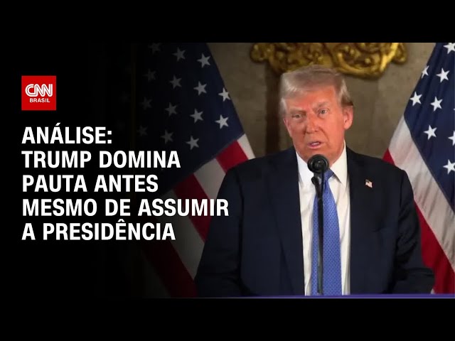 ⁣Análise: Trump domina pauta antes mesmo de assumir a Presidência | WW