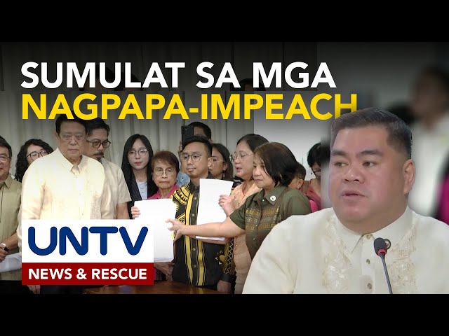 ⁣Makabayan Bloc, sumulat sa mga naghain ng impeachment complaints vs. VP Sara