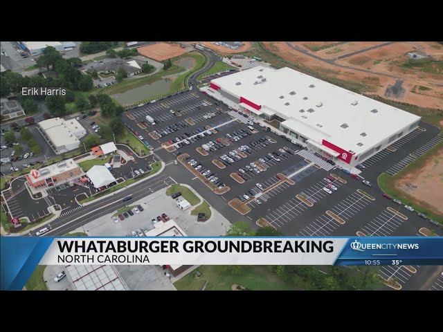 ⁣Whataburger to break ground this week in Hickory, its first NC location