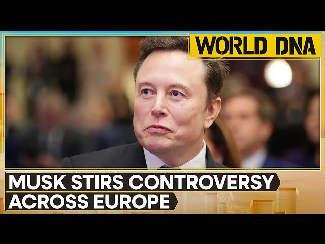 ⁣European Leaders Slam Elon Musk For 'Political Interference' | World DNA | WION