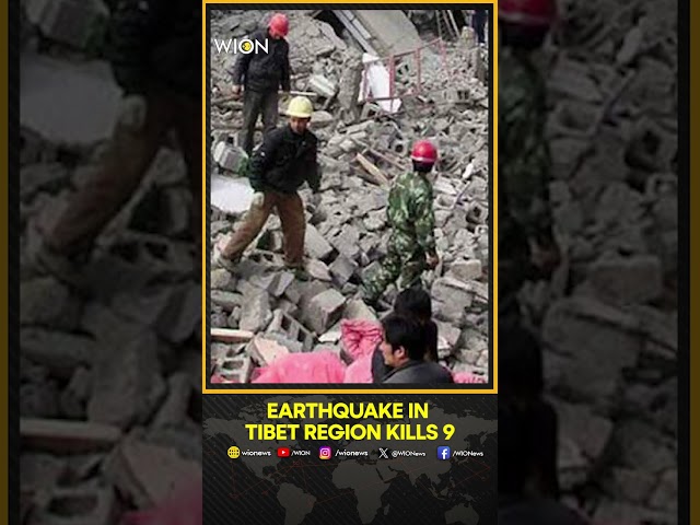 ⁣Earthquake In China's Tibet Region Kills 9 | WION Shorts