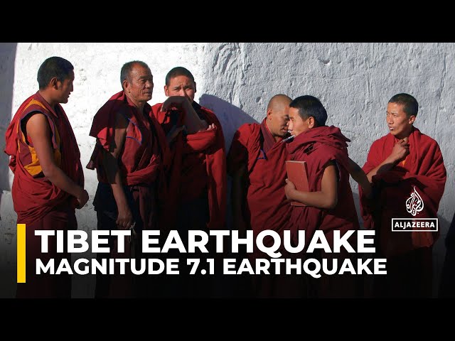 ⁣Earthquake hits Tibet’s Shigatse, tremors also felt in Nepal and India