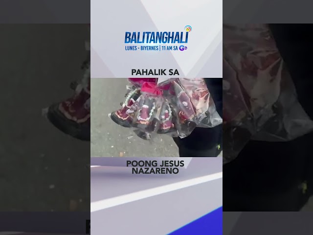 ⁣Mga deboto ng Poong Jesus Nazareno na pumunta sa Quirino Grandstand, umabo... #shorts | Balitanghali