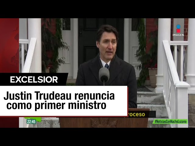 ⁣Trump se burla de renuncia de Trudeau e insiste en fusionar Canadá a los EUA