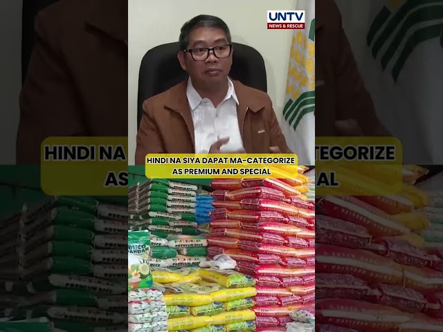 ⁣Imported rice, lalagyan ng maximum suggested retail price—DA