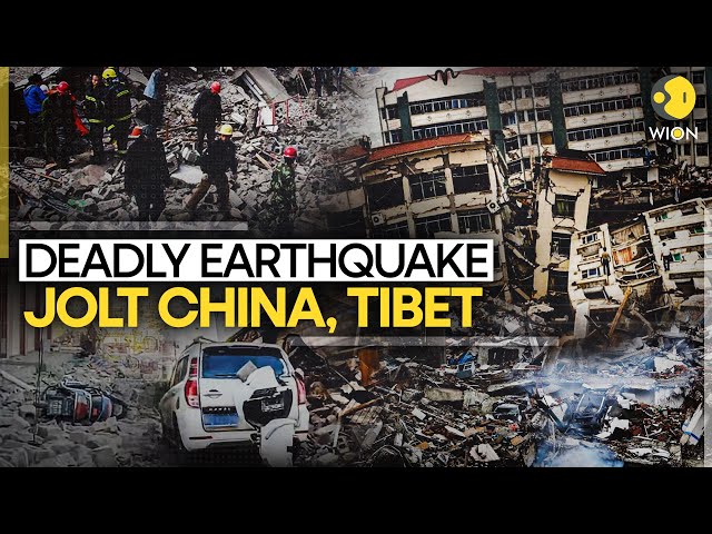 ⁣China Earthquake LIVE: Death Toll from Powerful Earthquake in Tibet Reaches 95 | WION LIVE