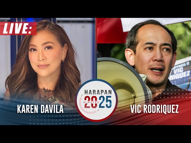 ⁣HARAPAN 2025: Vic Rodriguez with Karen Davila | January 7