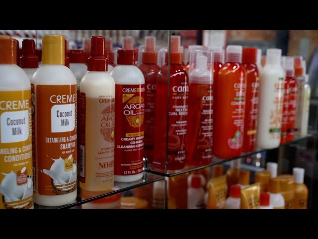 ⁣Chemicals in hair products being banned in the state of California