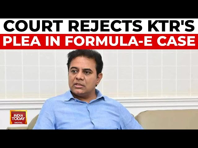 ⁣Telangana High Court Dismisses KTR's Quash Petition in Formula-E Race Case