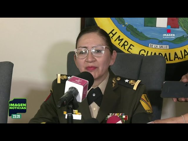 ⁣Primera mujer al frente del Hospital Militar Regional de GDL | Noticias GDL con Rey Suárez