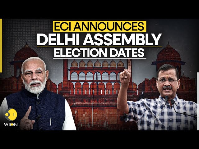 ⁣Election Commission Of India Announces Schedule Of Delhi Assembly Election | WION LIVE