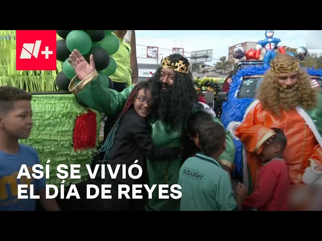 ⁣Día de Reyes: Niños migrantes reciben juguetes - En Punto