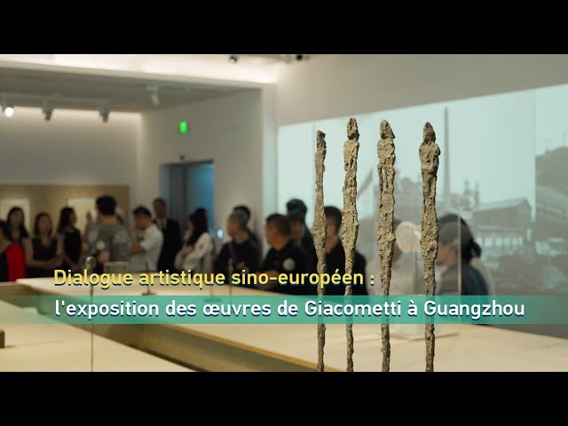 ⁣Dialogue artistique sino-européen : l'exposition des œuvres de Giacometti à Guangzhou